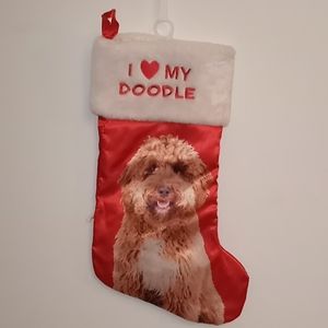 Christmas Dog (Doddle) Stocking